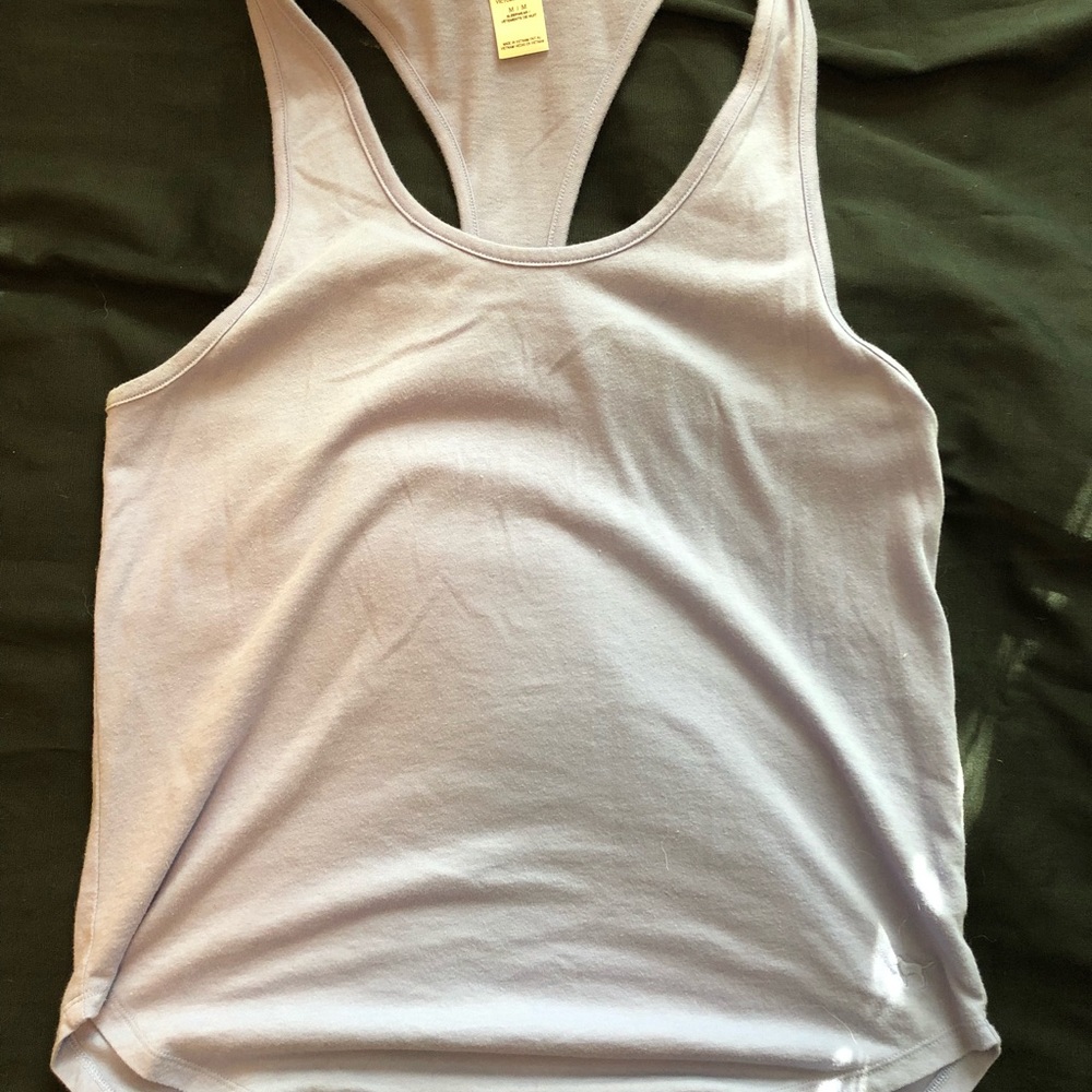 Pink brand light purple tank - size medium
